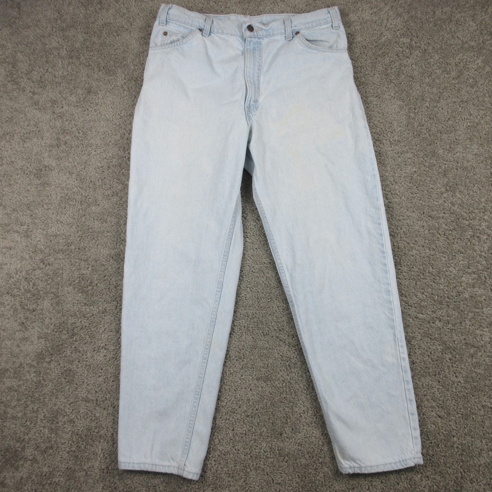 Vintage Levis Jeans Mens 36x30 Blue 550 Relaxed Taper Orange Tab Denim Pants